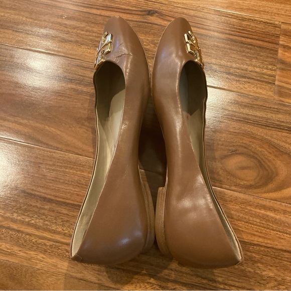 Tory Burch Raleigh Flats Brown Size 9.5 - Picture 5 of 12